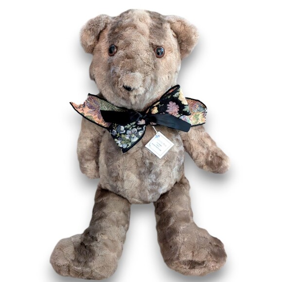 Genuine Mink Teddy Bear Handmade Real Fur Plush Toy Large...